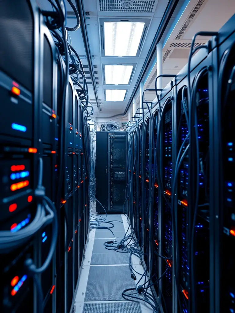 An image of a variety of computer hardware and networking equipment, representing Rohkus's computer equipment sales.